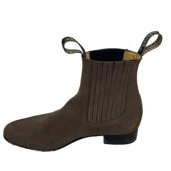 Wild West Brown Suede Boots‎ Women’s Size 9/Mexico 26 - Picture 1 of 10